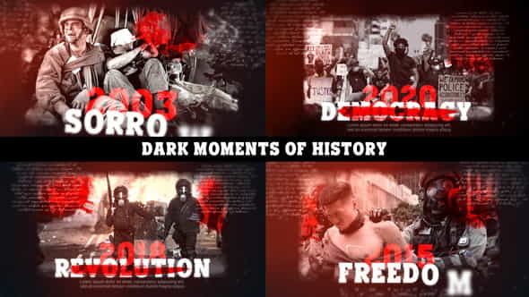 Dark Moments of History - VideoHive 30355731