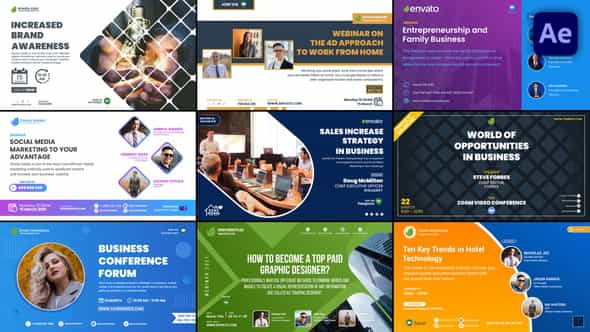 Conference PostersBanners - VideoHive 35196987