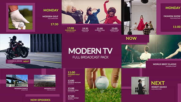 Modern TV - Fashion Broadcast - VideoHive 18477591