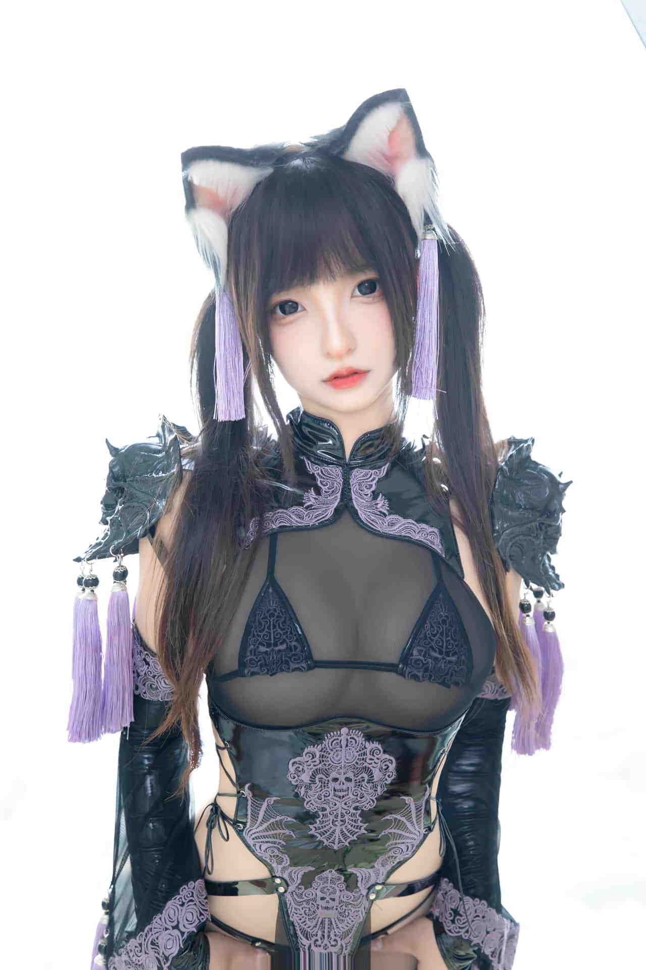 Mafuyu Kagurazaka Cheongsam Catwoman