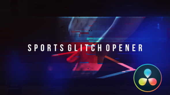 Glitch Sports Opener - VideoHive 31840844