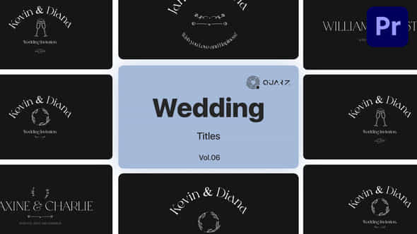 Wedding Titles For Premiere Pro Vol 06 - VideoHive 49000029