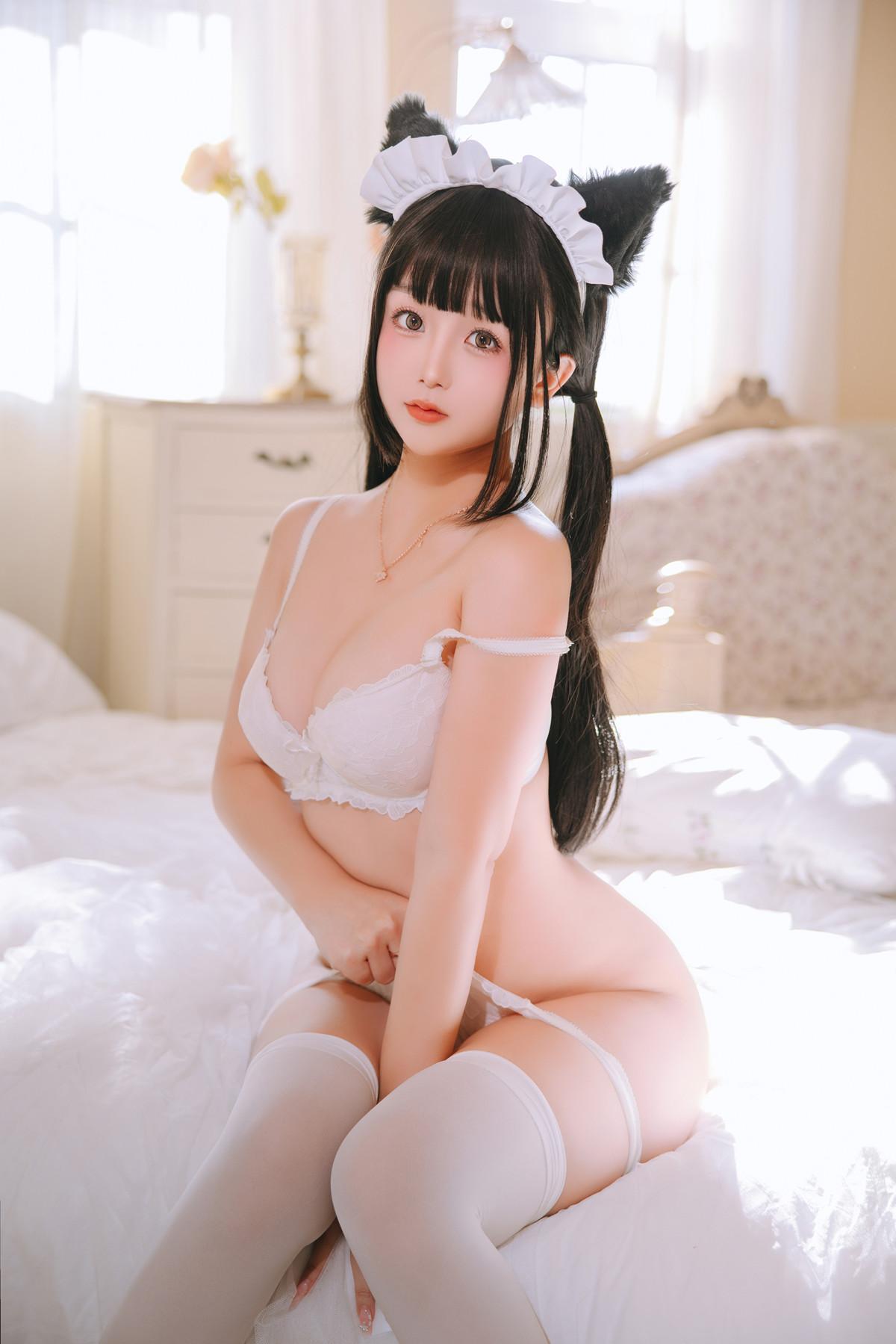 Cosplay Rinaijiao日奈娇 猫娘女仆 Set.01(40)