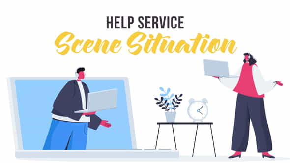 Help service - Scene Situation - VideoHive 27642559