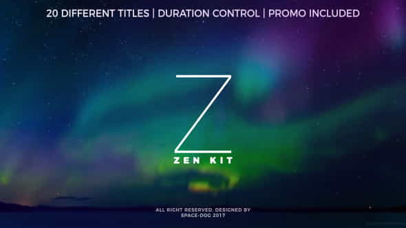 Zen Kit (Titles Pack) | Abstract - VideoHive 20255138