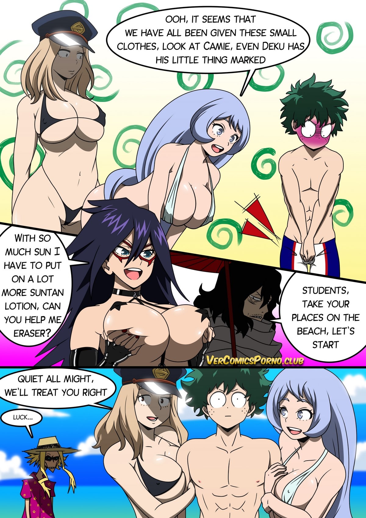 (English) My Hentai Academia: Summer School (Original VCP) - 10