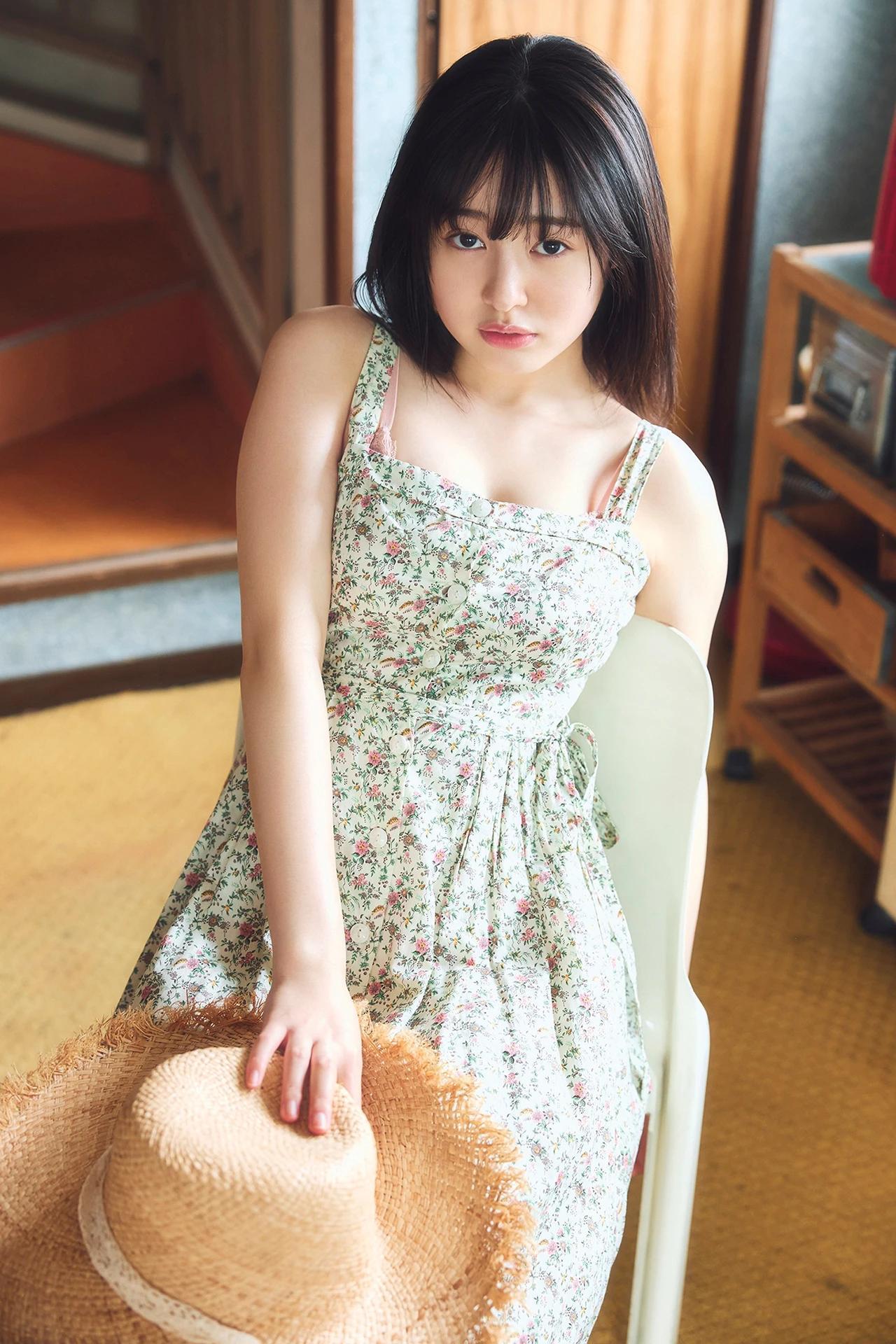 Miu Shirahama 白濱美兎, 週チャンデジグラ 「夏、背伸び」 Set.01(9)