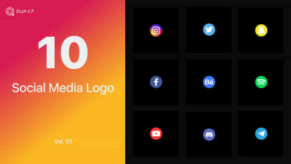 Social Media Logo - VideoHive 45508951