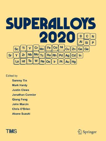 Superalloys 2020 Proceedings of the 14th International Symposium on Superalloys