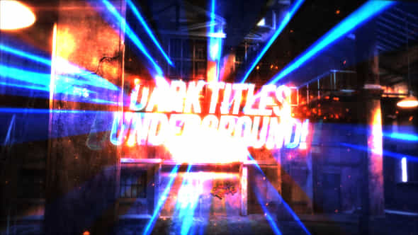 Underground Titles - VideoHive 29455331