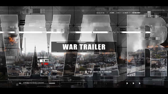 War Trailer - VideoHive 36538849