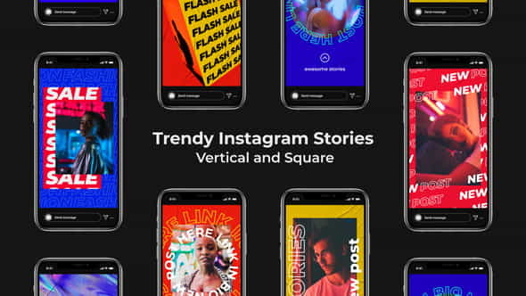 Trendy Instagram Stories | Vertical - VideoHive 24900393