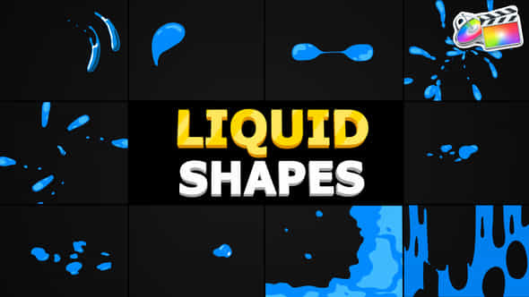 Liquid Shapes - VideoHive 36914957