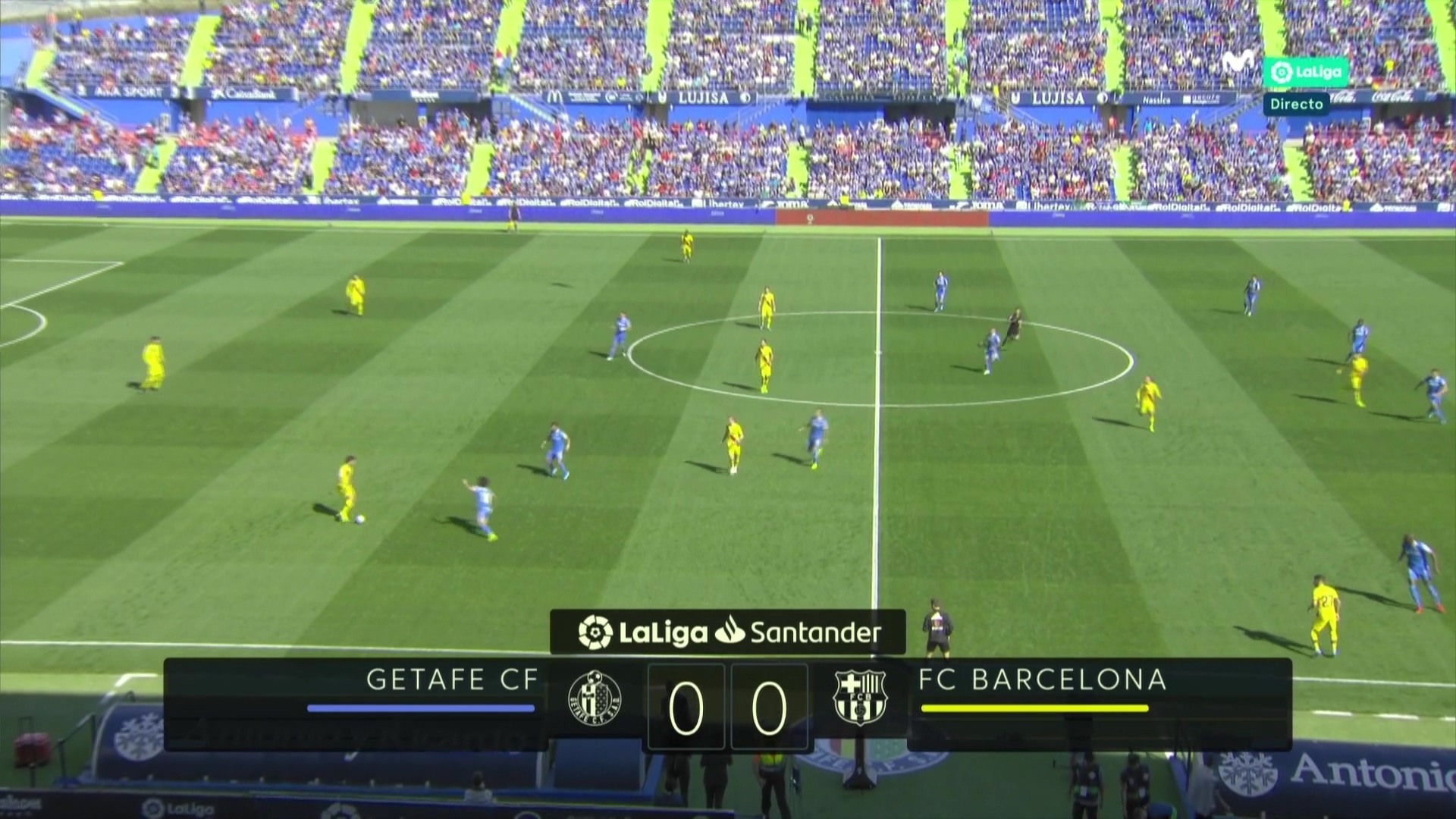 La Liga 19/20 J07 - Getafe vs Barcelona - 28/09/2019