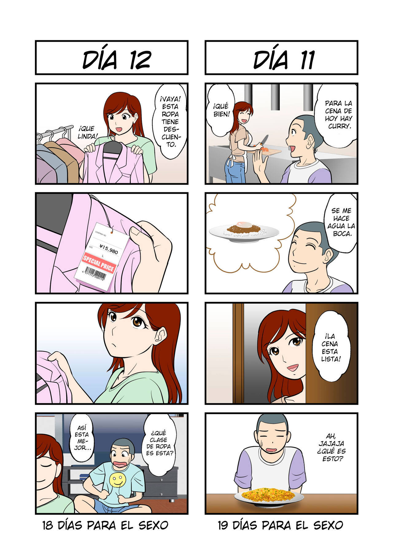 [Fuwatoro Opanchu Cake] 30-nichi go ni SEX suru Haha to Musuko  Madre e Hijo Tendrán Sexo en 30 Días [Spanish]