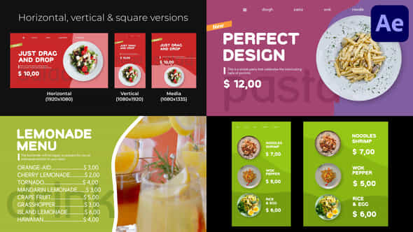 Restaurant Food - VideoHive 45651038