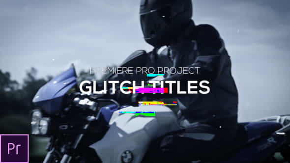 Glitch Titles - VideoHive 23309512