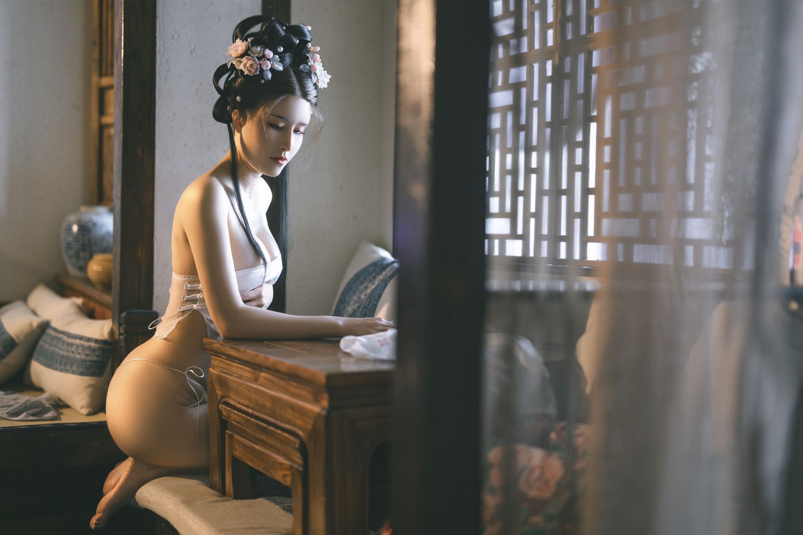 国模套图 鹿八岁《汉服》(18)