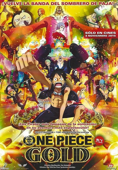 One Piece Film: Gold (2016) 1080p HMAX WEB-DL Latino-Japonés [Subt.Esp] (Aventura/Acción)