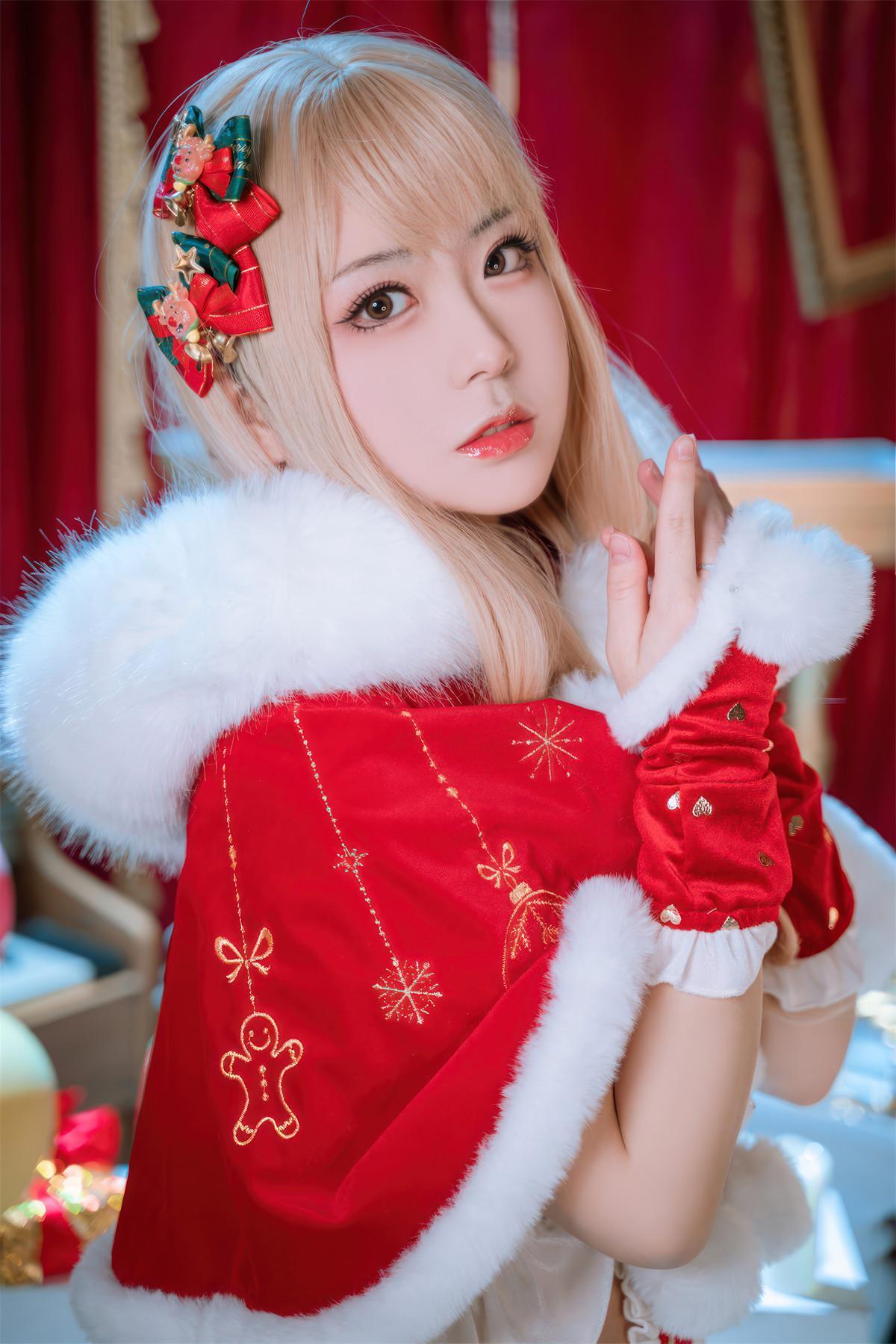 Cosplay 虎森森 圣诞精灵 Christmas(69)