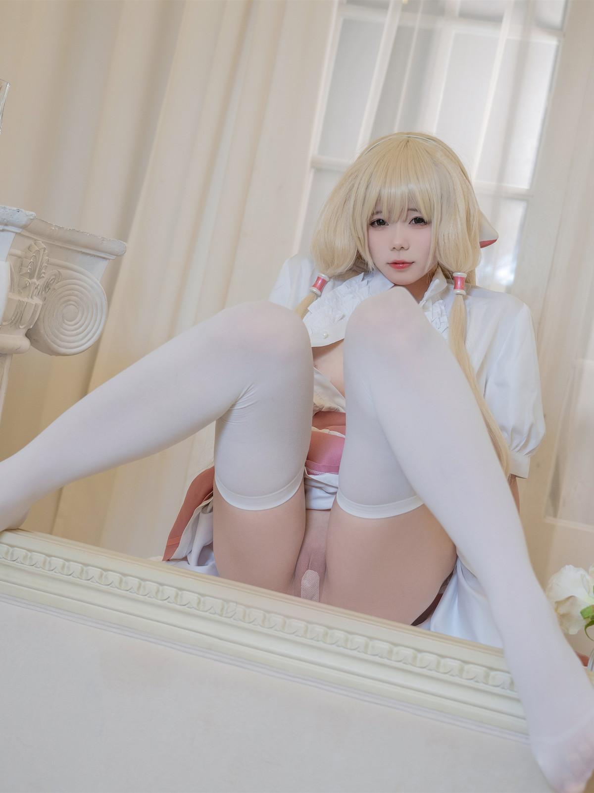 Cosplay 咬一口兔娘 女仆小叽(41)