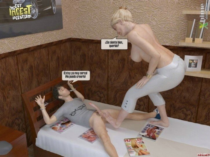 Bedroom Comic Porno 3D - 23