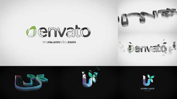 Glossy Logo Reveal - VideoHive 32712681