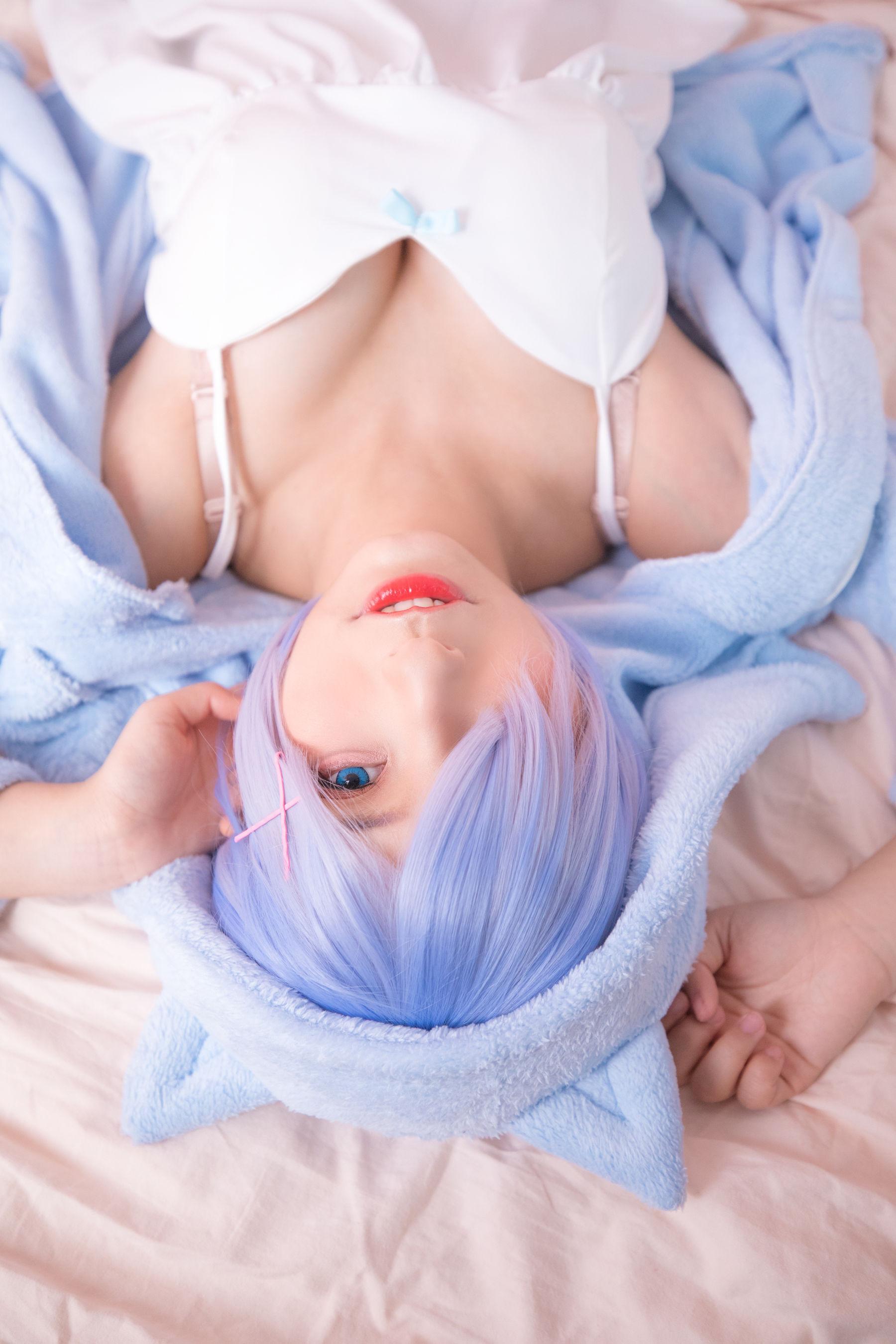 [网红Coser] 古川kagura 《蕾姆》 写真集(92)