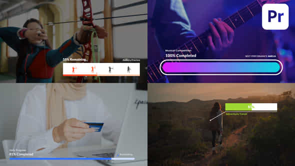 Progress Bars and - VideoHive 38830803