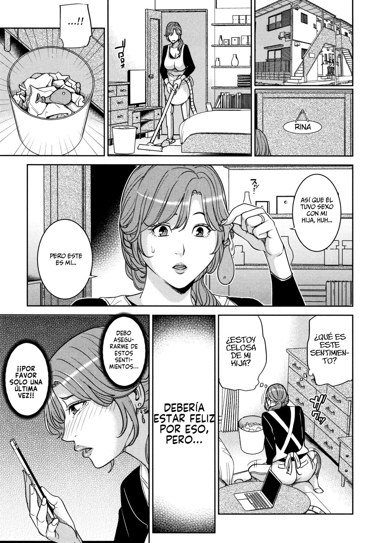 [Maimu Maimu] Kanojo no Mama to Deaikei de...  [Spanish] [Vanilla Sweet Scans]