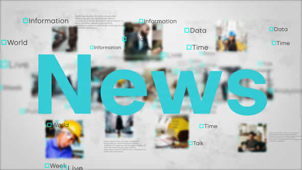 Clean White News - VideoHive 23194904