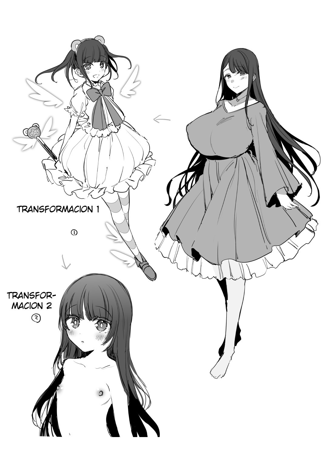 [Amamiya Mizuki] Mahou Shoujo Okaa-san Shichihenge [Spanish] [Satoru]