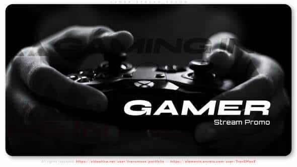 Gamer Stream Promo - VideoHive 29935097