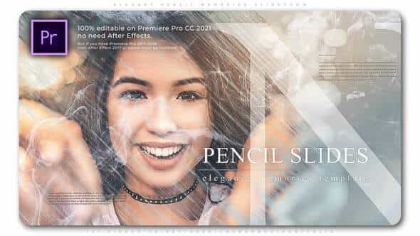 Elegant Pencil Memories - VideoHive 34051884