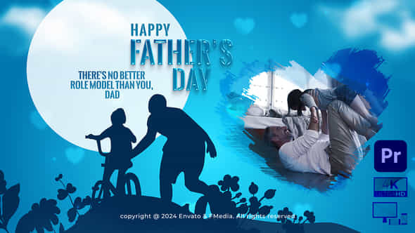 Fathers Day Premiere Pro - VideoHive 52537271