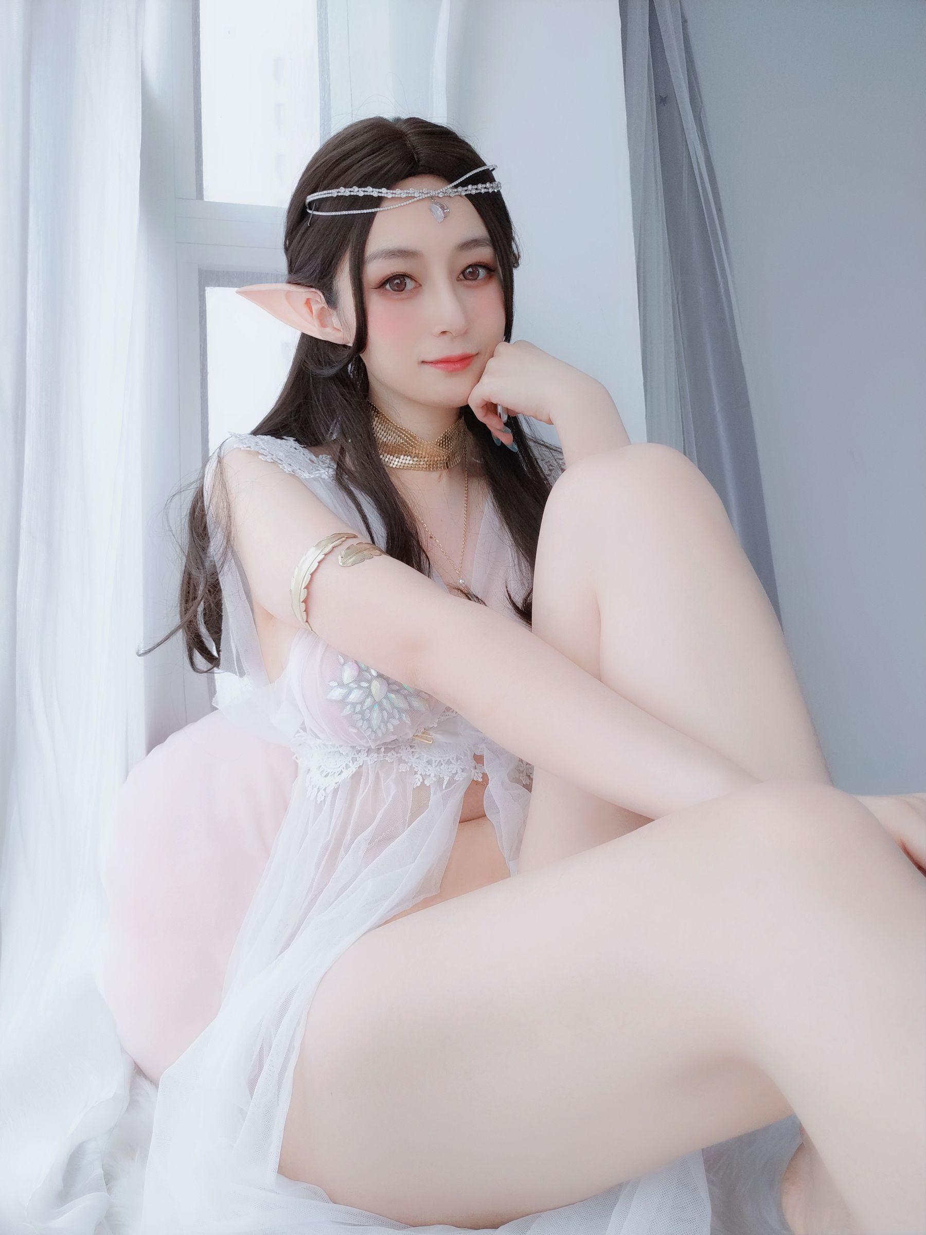 Coser小姐姐白银 – 精灵宝石内衣 套图(22)