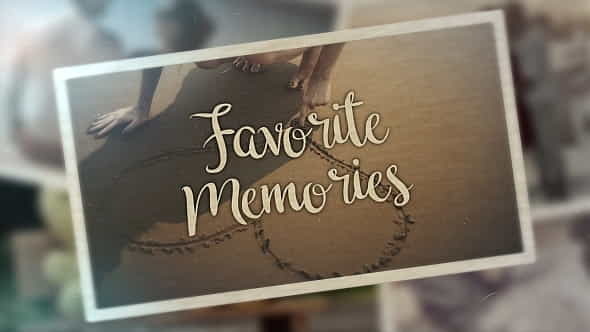Favorite Memories - VideoHive 21490652