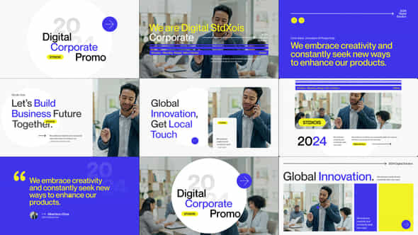 Digital Corporate Promo - VideoHive 51372113