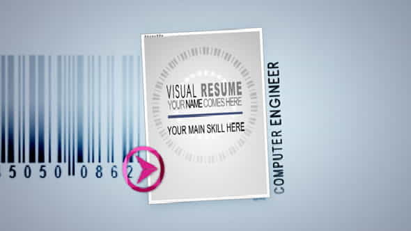 Visual Resume Alpha - VideoHive 123255
