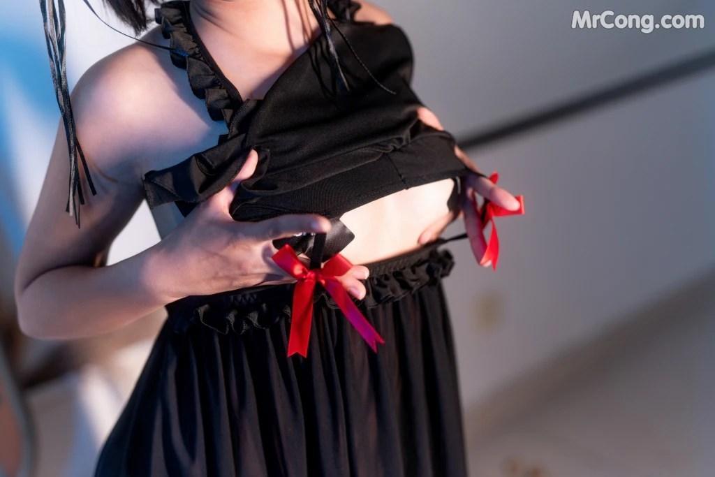 Coser@蠢沫沫 (chunmomo) Vol.053: 黑睡裙 (40 photos)(10)