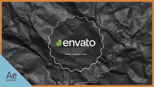 Black Paper Logo - VideoHive 22539831