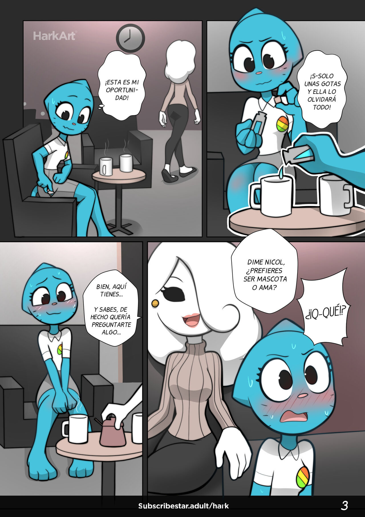 [Hark Art] The Amazing Surprise 2 (The Amazing World of Gumball) (Ongoing) [Spanish] [Kamus2001]