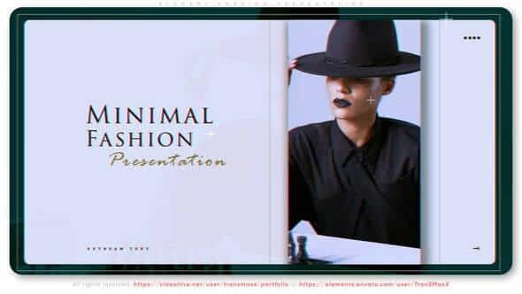Elegant Fashion Presentation - VideoHive 34610758