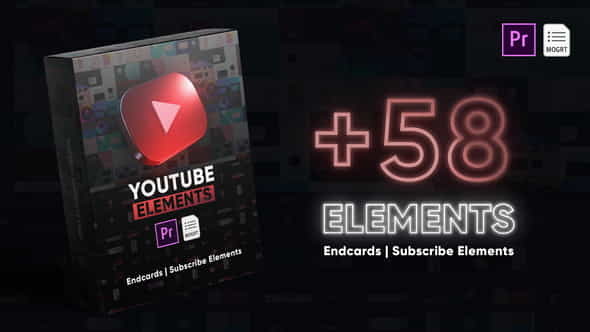 Youtube Elements Pack - VideoHive 39395460