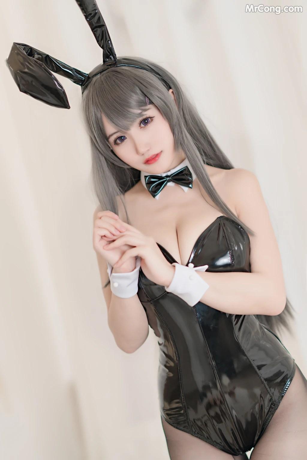 Coser@小仓千代w No.006: 麻衣兔女郎 (24 photos)