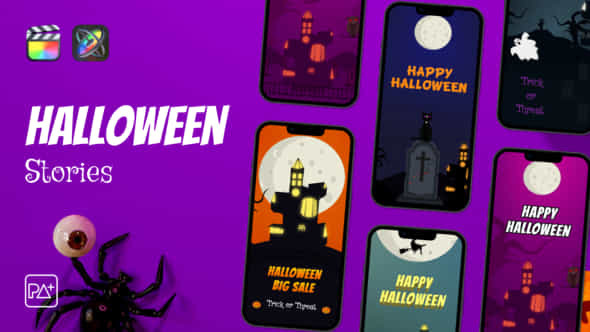 Halloween Stories For - VideoHive 39932944