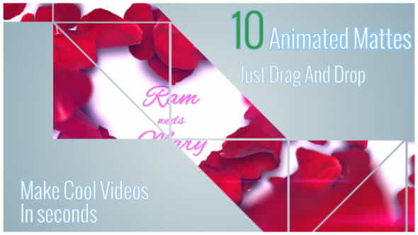 Clean Animated Motion Mattes - VideoHive 4998451
