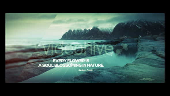 Nature and Quotes - VideoHive 23153927