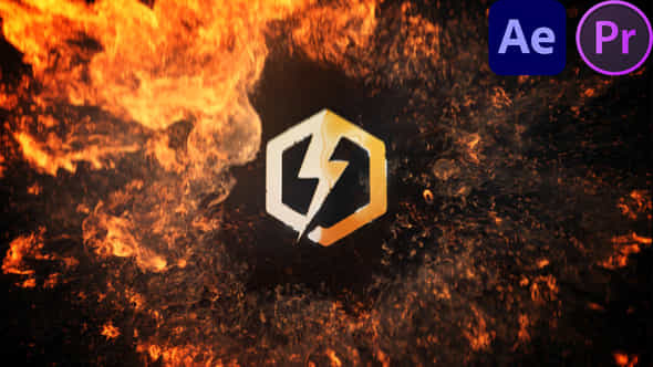 Fire Explosion Logo 4 - VideoHive 54586910