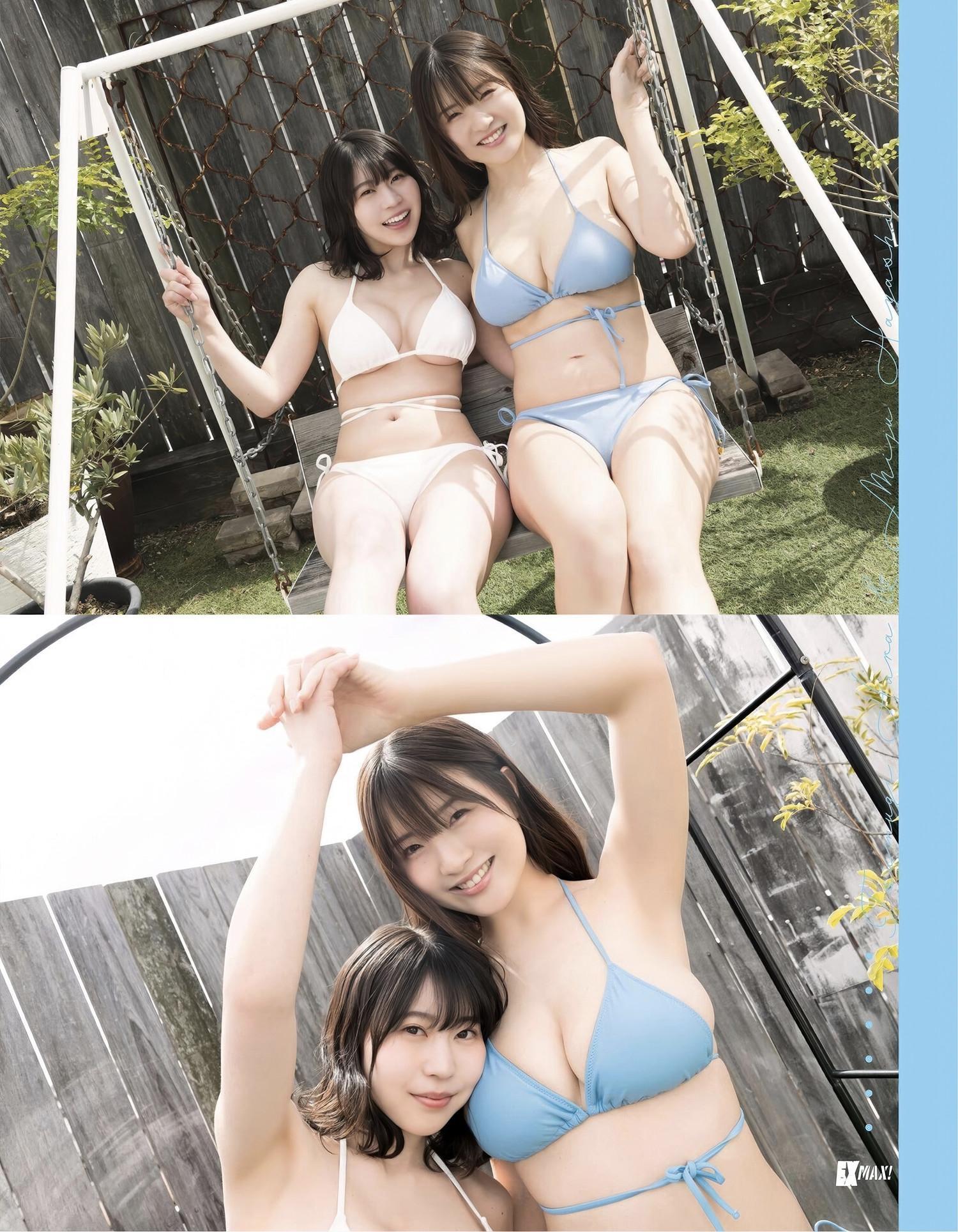 Hara Tsumugi 原つむぎ, Miju Hayashi 林未珠, EX-MAX! 2025.07 (エキサイティングマックス 2025年7号) Set.01(18)